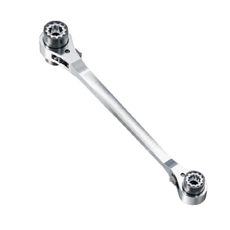 

Ratchet Wrench MultiSize Spanner With Ergonomic Handle Automotive Tool For Tight Space And Professional Workshop Use 1