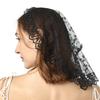 Multiuse Lace Mantilla Veil Church Headscarf Catholic Mass Veil for Various Occasion Headcover Religious Event Accessory