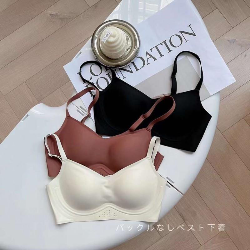 Womens Thin Push Up Bra Soft Support Seamless Breathable Underwear Small Cups Daily Wear