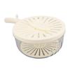 Fruit Vegetable Washing Bowl Thickened Double Layer Multifunctional Draining Bowl with Lid Foldable