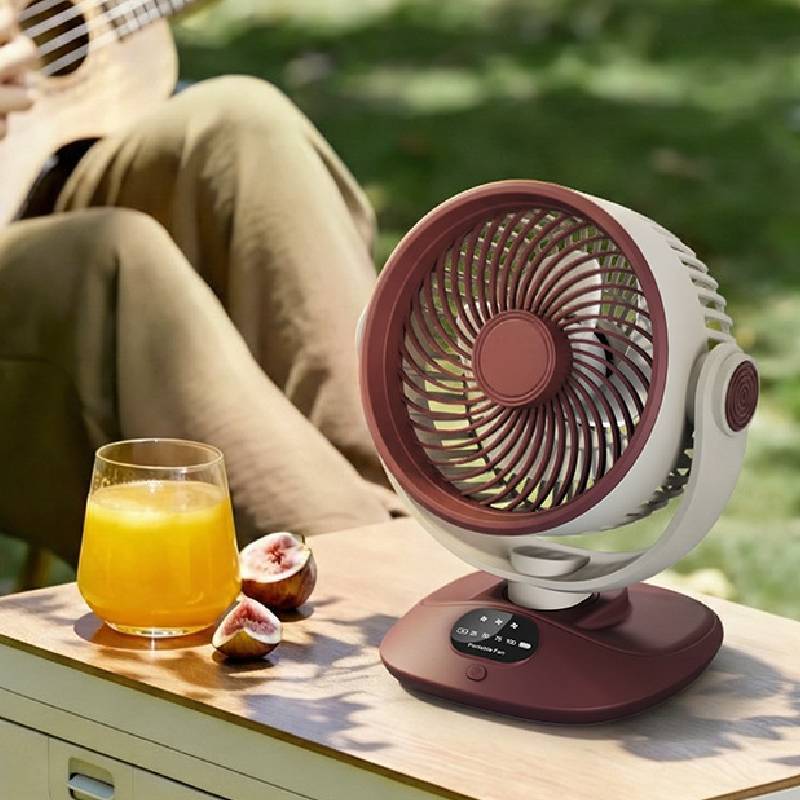 Usb Desk Fan With 4 Blades And 3 Speed Settings For Office And Dorm Use