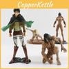 Attack On Titan Figure Levi Eren In Stance Positions 25cm Pvc Material