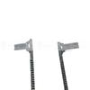 A Pair High Quality Sunroof Glass Cable Skylight Cable For Citroen C4 Picasso Sunroof Sunshade Bracket Buckle Slider
