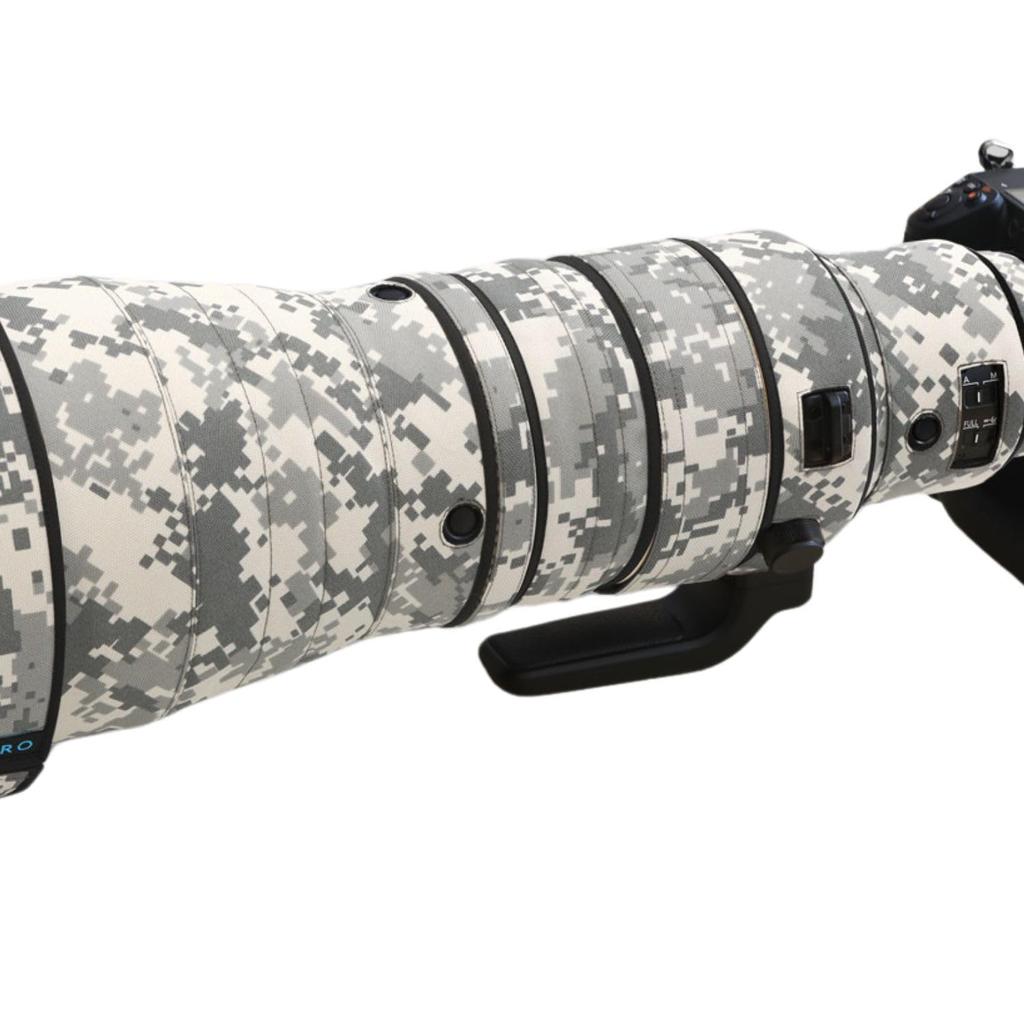 ROLANPRO Lens Cover Compatible with Sony FE 600mm GM OSS Camouflage Cover for Telephoto Lenses Waterproof Color Digital Camouflage F/4