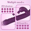 Powerful Thrusting Rabbit Vibrator Female Clitoris Stimulator G Spot  Massager 2 In 1 Dildo Sex Toys Shop Adult Goods for Women