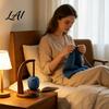 Yarn Ball Spinner Wooden Magnetic Holder Tangle-Free Stand with 1/2 Rotating Spindle Knitting Spinner Crocheting & Accessories Gift for Women Mom