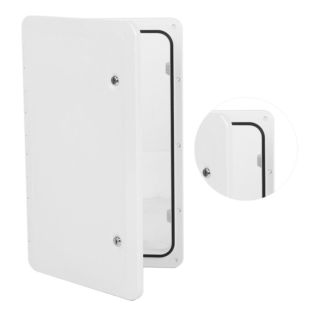 Camper Hatch 574x360mm 180° Open with Lock/2‑Key Waterproof External Electric Supply for Ship Wareho