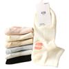 5 Pairs of Women's Thin Boat Socks with Mesh, Breathable, Antibacterial, Sweat-absorbent, Simple and Versatile Boneless Short Socks and Cotton Socks