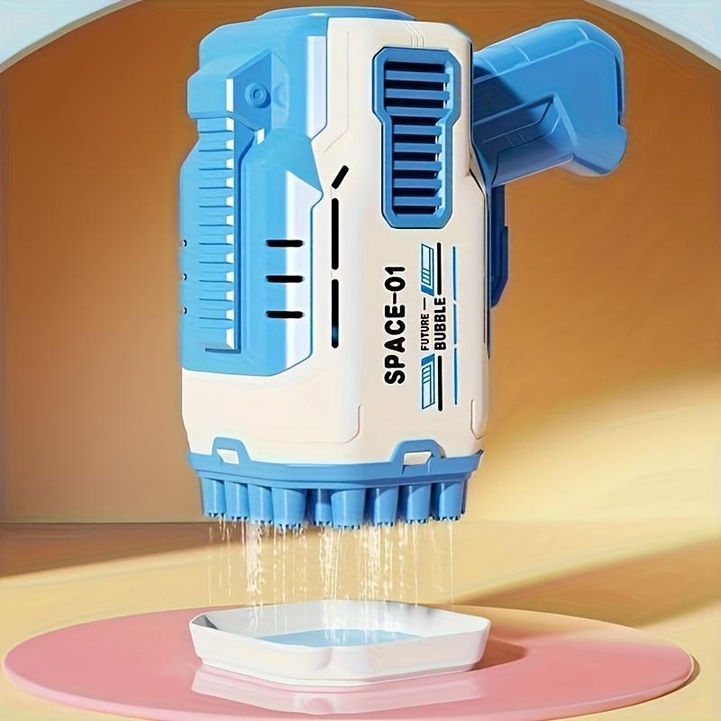 32-Hole Kids Bubble Machine, Colored Bubble Blow Gun for Parties, Beaches and Pools - Battery and Solution Free