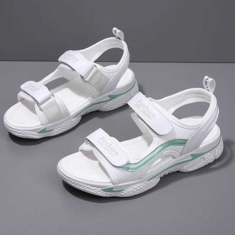 Fashion Woman Shoes Outdoor Platform Leather Sandals for Women Beach Daily Vip Chic and Elegant Wholesale Comfortable Summer 2024 H Shoe