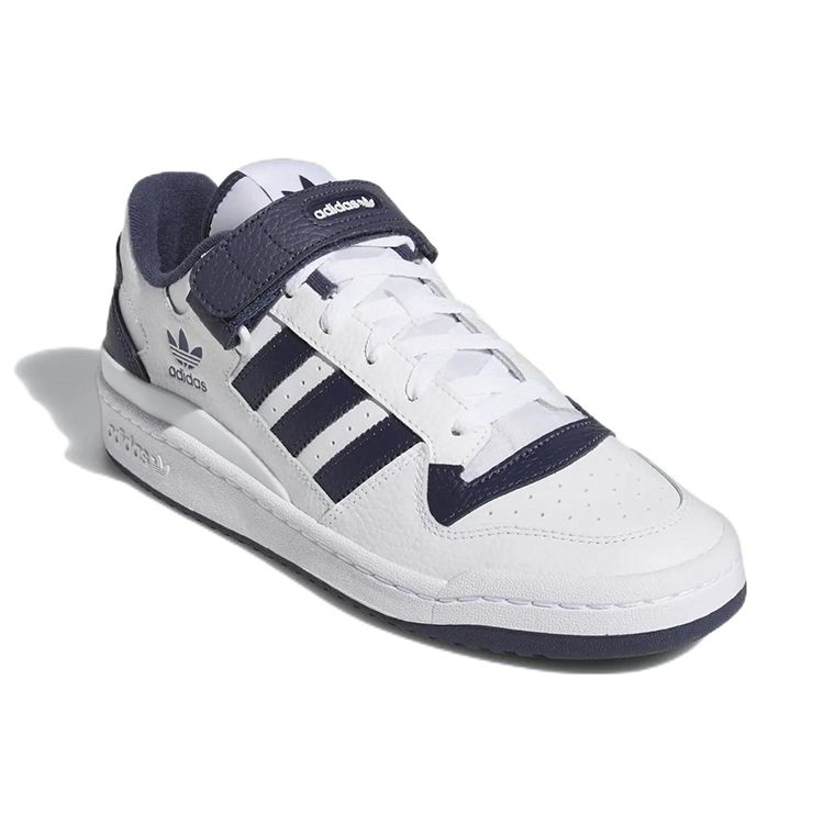 adidas Zapatillas unisex blancas bajas Forum Shadow Navy Cloud-White GY5831