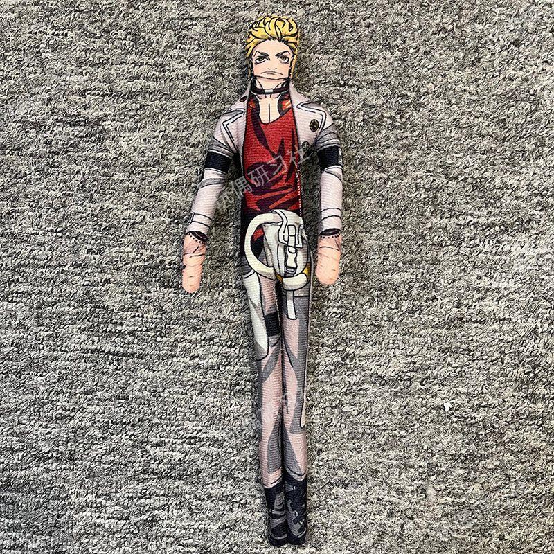 28cm Gachiakuta Haikan Senki Cosplay Pop Pluche Knuffels Draaibare Skelet Figuur Kamerdecoratie Grappige Cadeaus 28cm