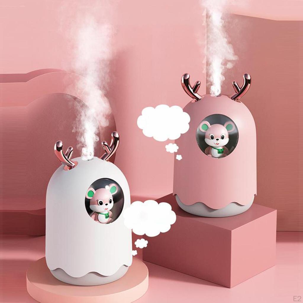 300ML Humidifier Essential Oil Silence Safety Switch with Gifts, 2 Mist Modes