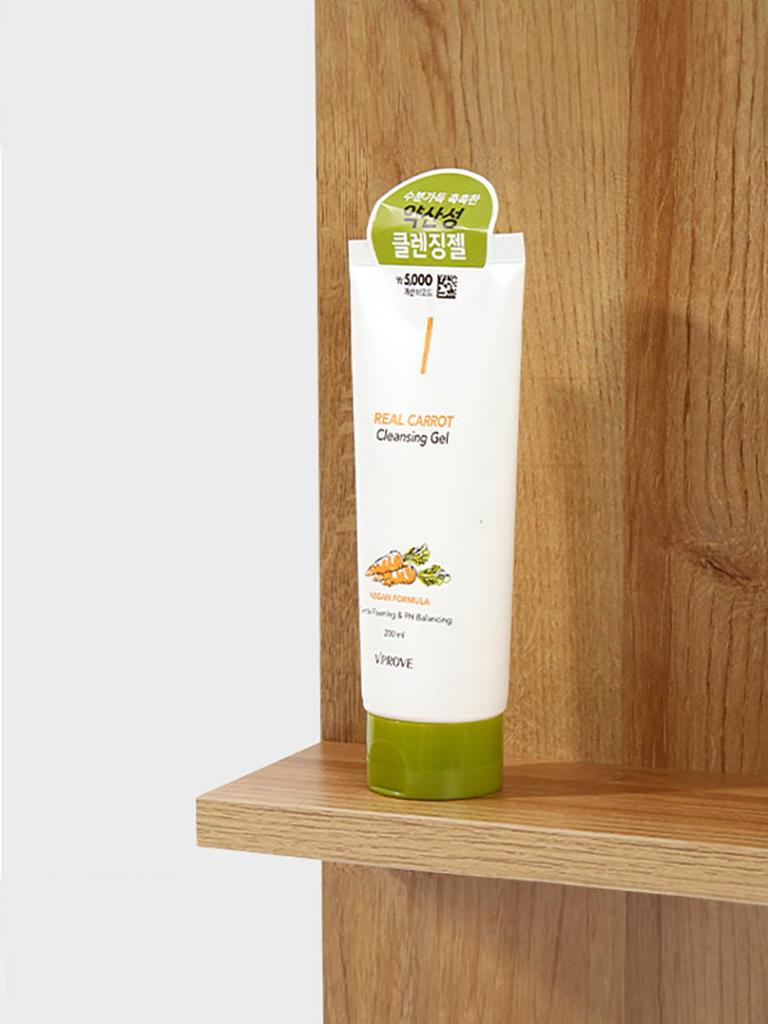 VProve Real Carrot Deep Cleansing Gel 200ml