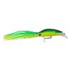 Sea Fishing Long-range 3D Simulation Squid Soft Bait with Whiskers 18cm/17.6g