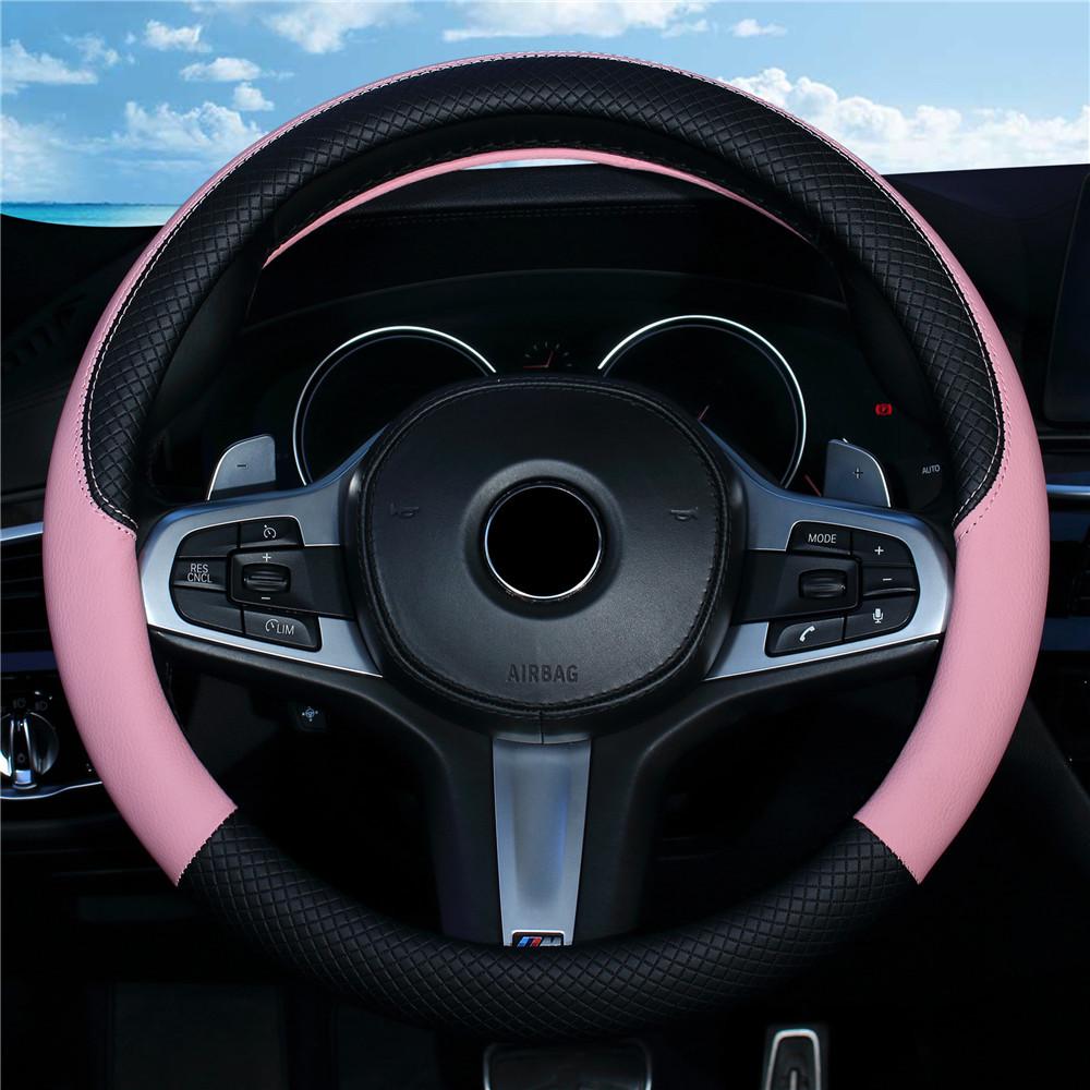 

Universal Car Steering Wheel Cover: All-Season Interior Decoration Handle Cover 38cm