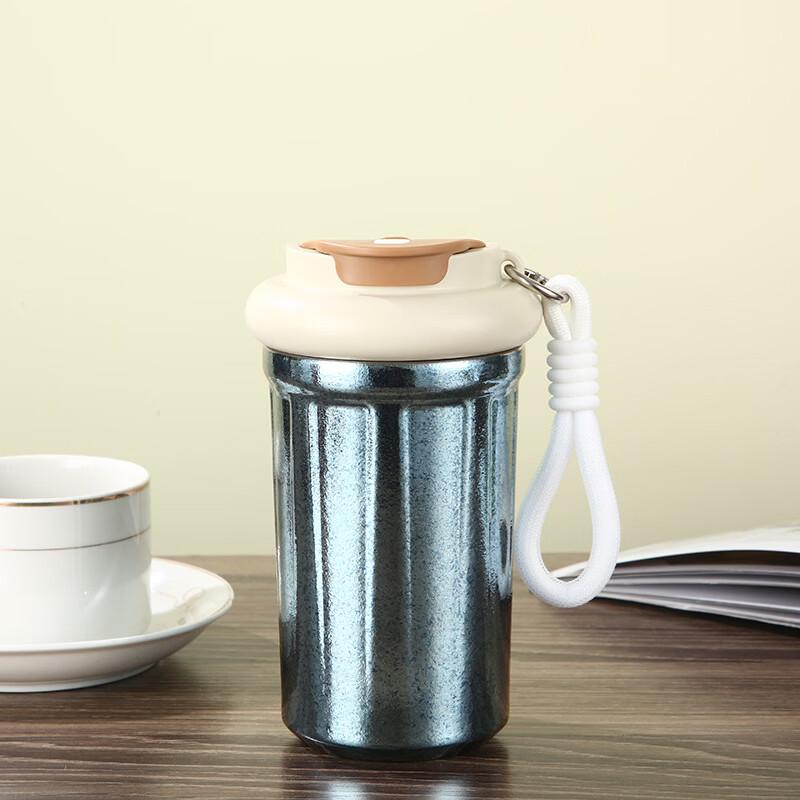 

OLOEY Octagonal Titanium Insulated Coffee Mug