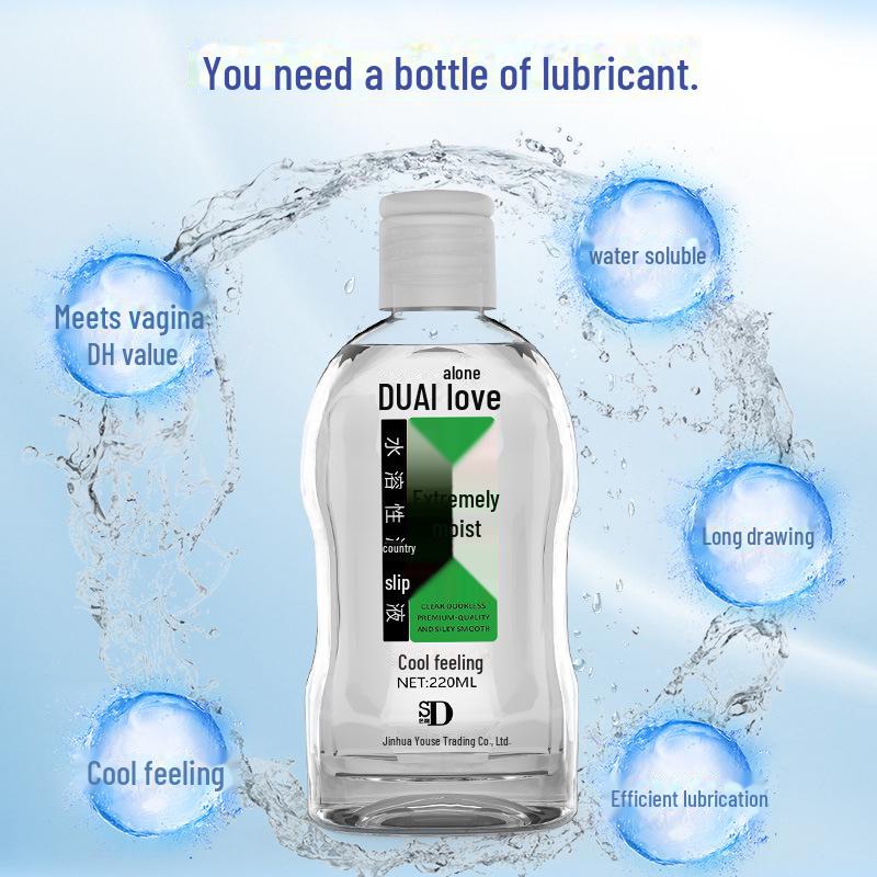 Duai Extreme Run 220ml Non-Greasy Body Massage Lubricant for Couples