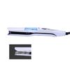 Professional Hair Straightener Brush Wet Dry Fast Ionic Steampod Mist Flat Iron Electric White LCD