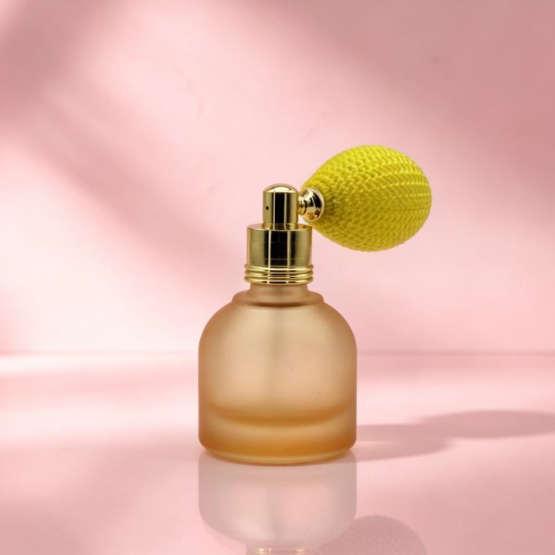 Mini bunte Airbag-Parfümflasche, tragbar, nachfüllbar, auslaufsicherer Duftsprüher, ideal für Party-Make-up-Auffrischung