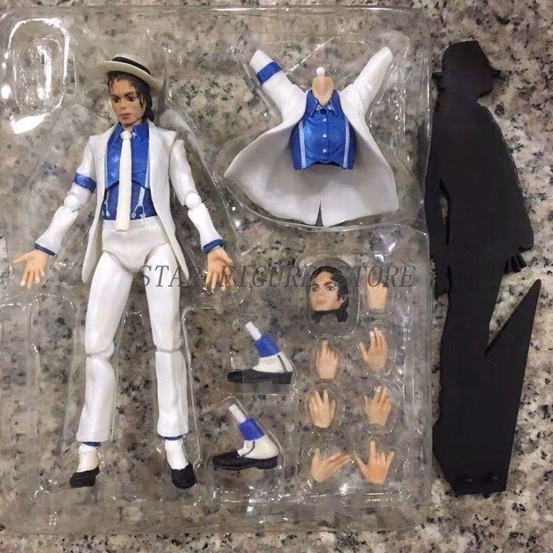 New Figure Michael Action Figure 14cm PVC Collection Decoration Smooth Criminal Movable Figma Anime Model Toys