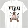 2026 Fashion New Nirvana Rock Band UNISEXs Cotton Tshirt Hiphop Style UNISEXs and Womens Oversized Y2K Tee Casual Outdoor Street