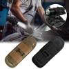 Tactical Flashlight Pouch Holster Torch Carry Case 360 Case Clip With Belt Degree Holder Carabiner Rotatable Torch Clip Ree T1B5