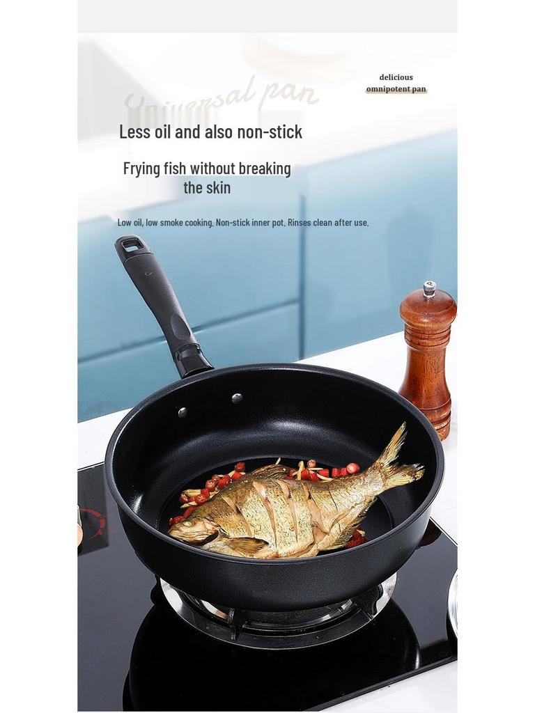 Desui Maifan Stone Non-stick Double-Ear Soup Pot for Gas and Induction Cookers