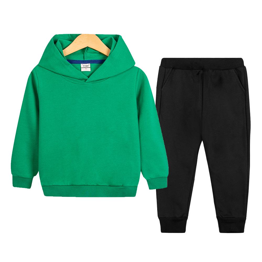 2024 Lässiges Kapuzenpullover-Set für Kinder - Frühling/Herbst