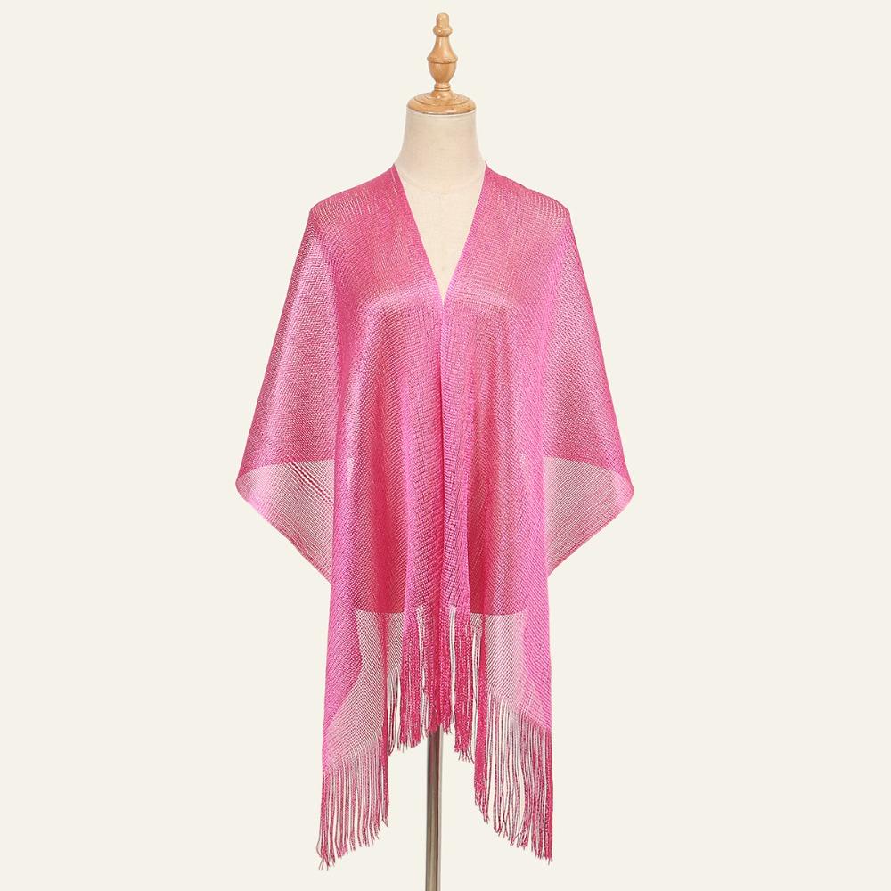 

Шарф с кисточками, солнцезащитный свадебный шарф, летние пляжные шарфы для женщин розы красного