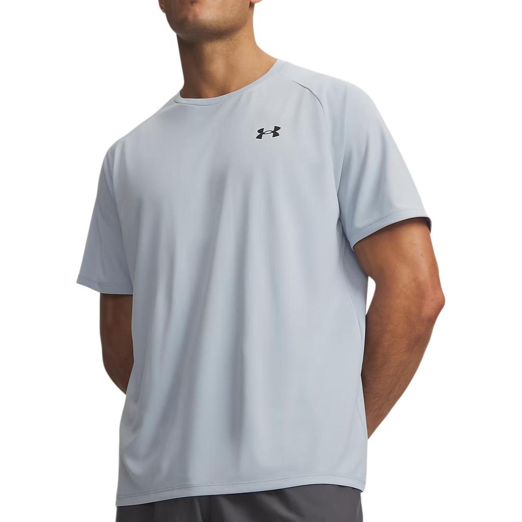 Under Armour Moisture Wicking Logo Crew Neck Raglan Short Sleeve T-Shirt Men Tops 1326413-034