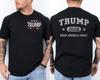 Donald Trump 2028 Shirt Keep America Great Trump 2028 Vintage 2 Sided Tee