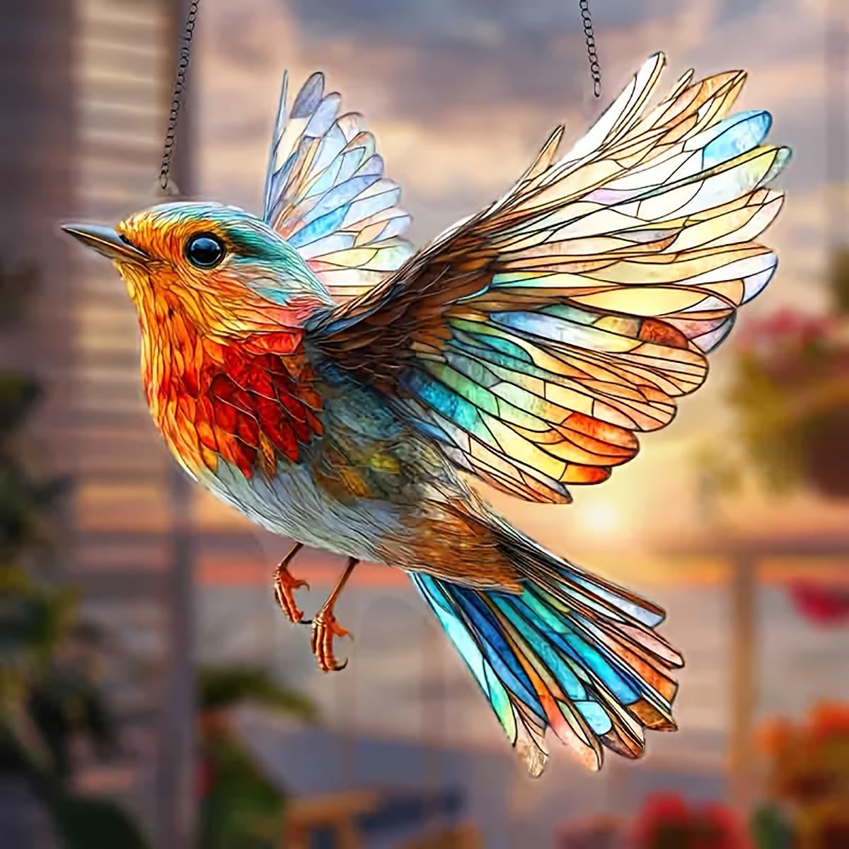 

1 шт. Очаровательные кардиналы Домашний декор Весеннее украшение для вечеринки Окно Сад Веранда Спальня Домашний декор Уличное украшение для террасы