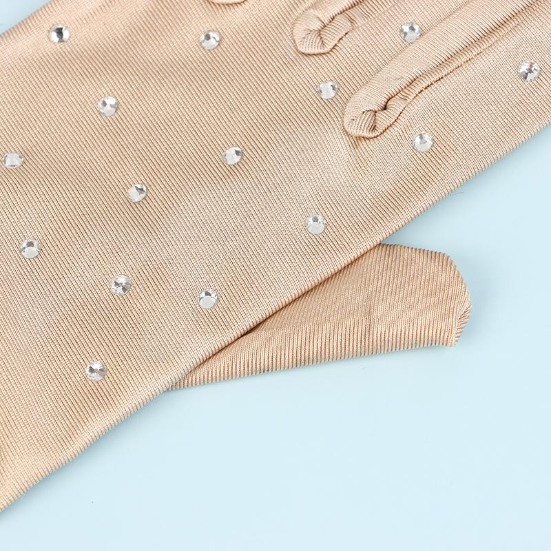 1 par skinnende kunstløphansker votter vaskbare hansker hurtigtørkende voksen skøyteoppvisning