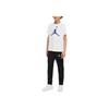 Jordan Logo Print Crew Neck Short Sleeve T-Shirt Kids tops White HA4105-100