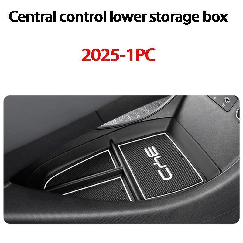 For BYD ATTO 3 Yuan Plus 2022-2025 Armrest Box Storage Box Central Control Lower Storage Box Car Interior Storage
