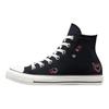 נעלי בד גבוהות קז'ואל נוחות ורב-שימושיות All Star לנשים שחורות
