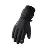 Men's Cycling and Skiing Gloves for Autumn and Winter  Warm  Fleece Thickened  Windproof  Water Repellent Touch Screen Sports Cotton Gloves