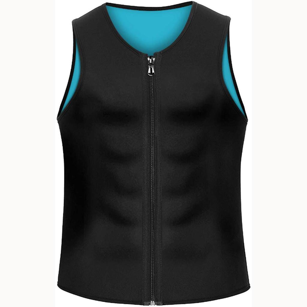 Corsetto Taglia Grande Corsetto Vita Corsetto da Uomo Canottiera con Cerniera Corsetto Bustier Sudore Fitness Abbigliamento Modellante