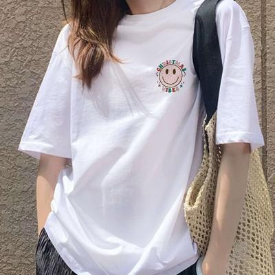 Comfort Loose Fit Oversized Women's Short Sleeve T-Shirt, Great for Lazy Weekends