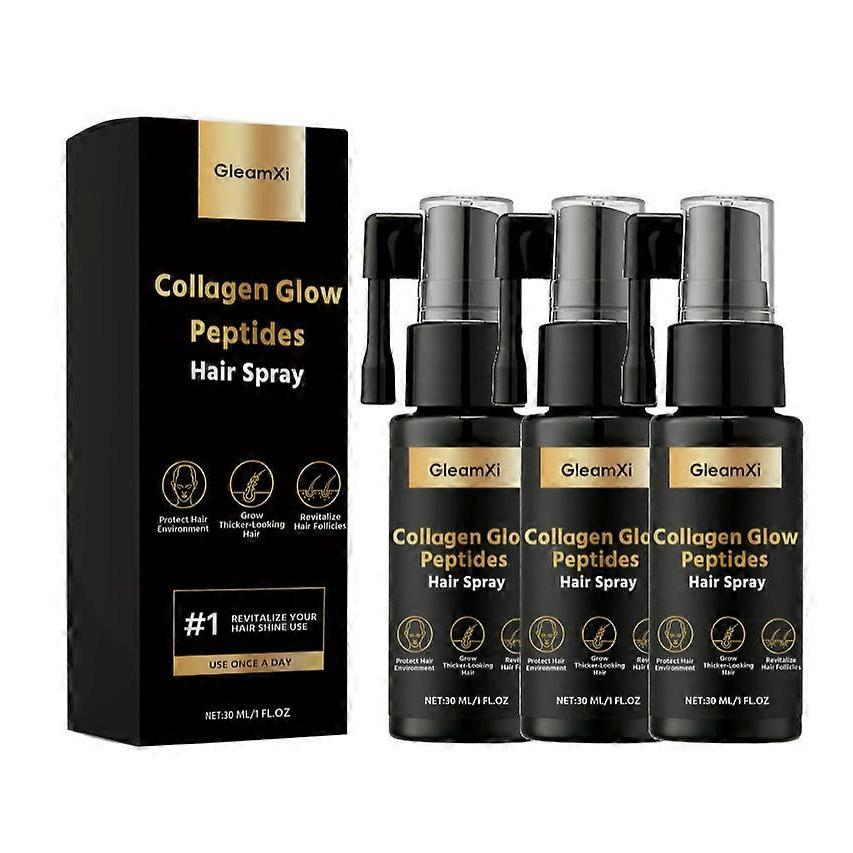 #1-5x Spray Capillaire Collagen Glow Peptides soin capillaire spray ingrédients doux hydratant