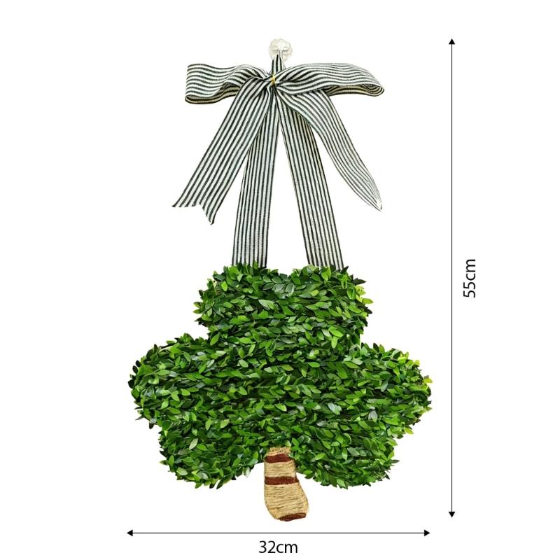 Durable Faux Clovers Metal Frame Ideal for . 's Day In Parties or Classrooms