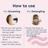 Gubb Tropical Bloom Oval Hair Brush For All Hair Types 1 Piece
