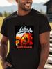 Men'S Heavy Metal Graphic T-Shirt - Retro Rock Band Tee Featuring a Crew Neck