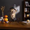 1/2Pcs Halloween Spider Candle Holder Gothic Vintage Metal Spider Lantern Holder Home Office Desktop Decoration Ornament