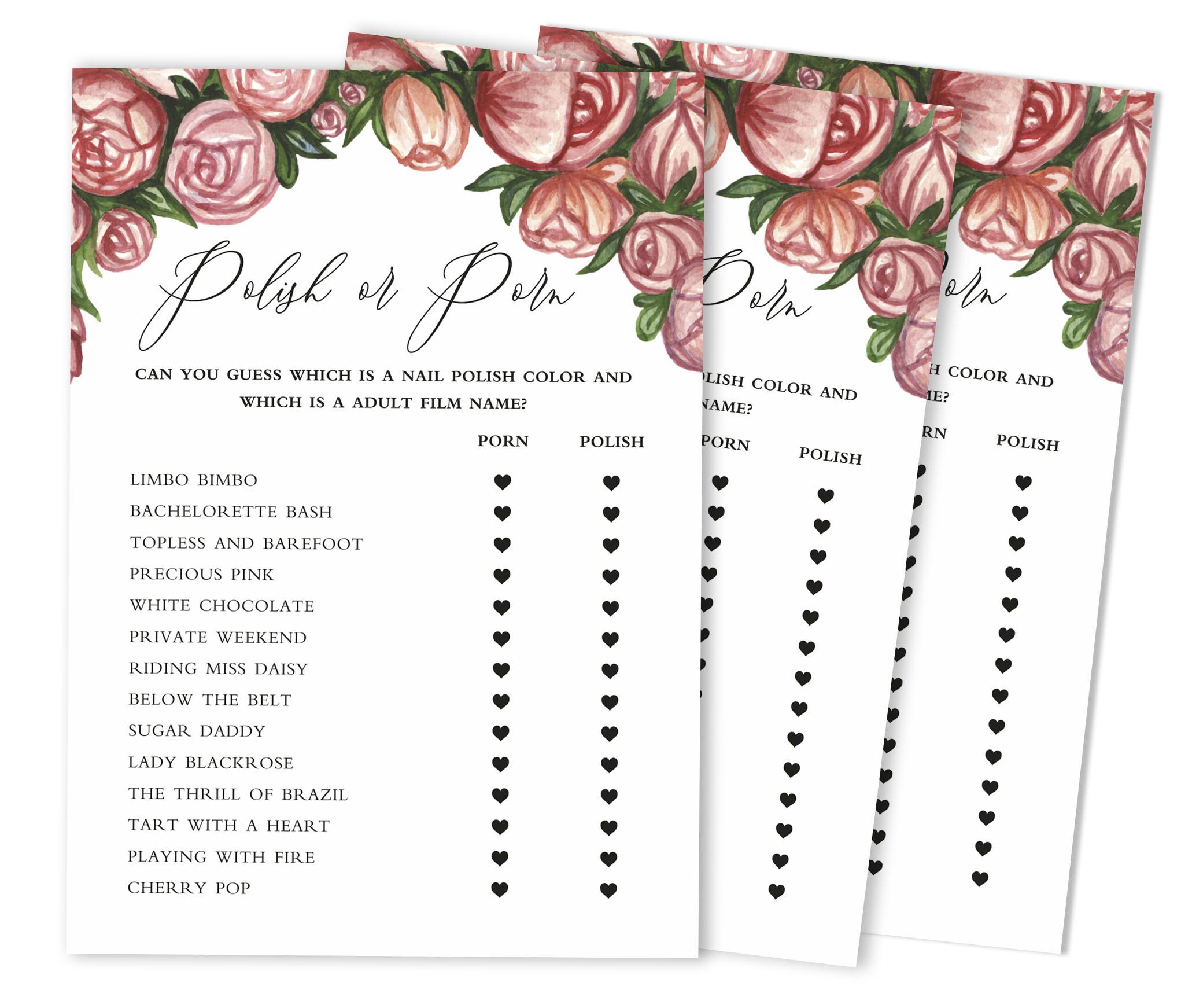 

Inkdotpot 50A КвітковийA БінгоA ГраA КарткиA Для весільного весілля Дівич-вечірка Об’ємний порожній квадрат Заповнити подарунок 5 x 7 Inches білий