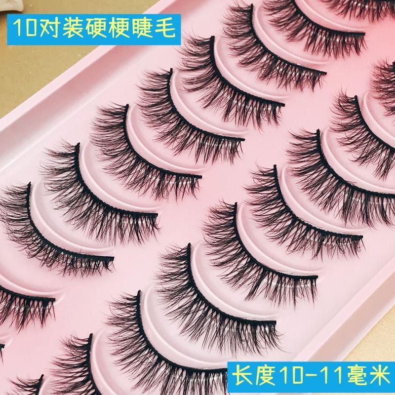 Aimo - Lot de 10 : Faux cils (205)