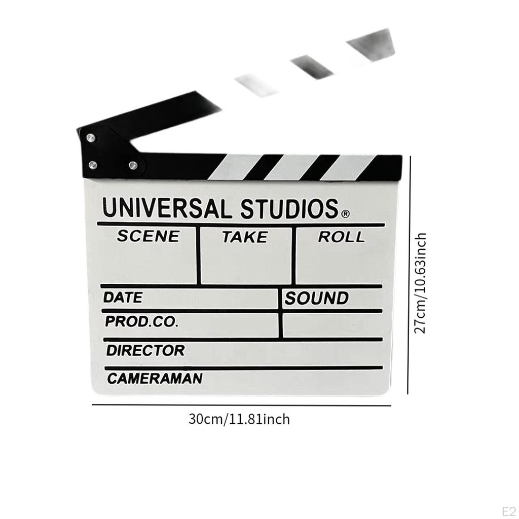Film Film Clap Tabule Závěsná dekorace Doplňky Divadelní rekvizity Dekor