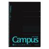 KOKUYO Campus Soft Ring Notebook A4 Dotted A-lined 40 Sheets Black Color Blue Su-S121AT-DB