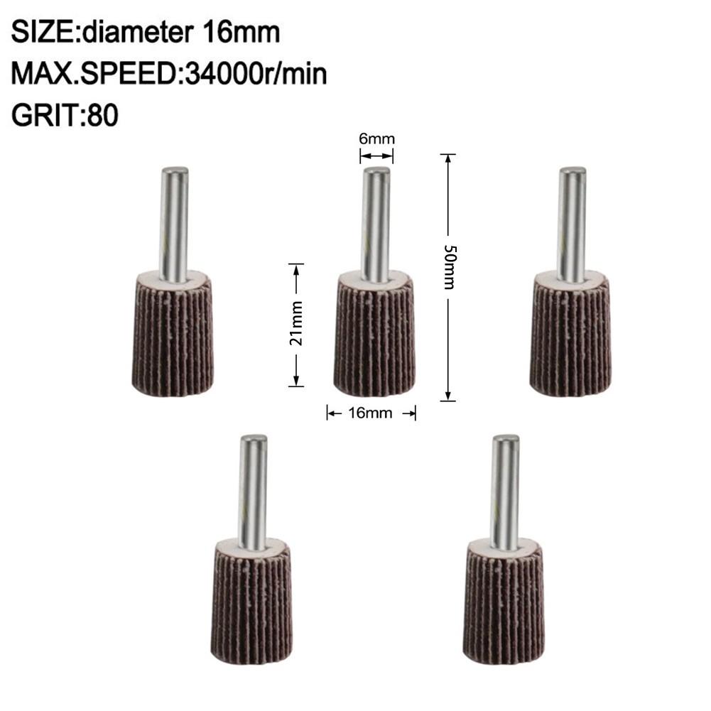 

Лепестковый шлифовальный круг Наждачная бумага Хороший отвод тепла Хорошая самозаточка Высокая гибкость 16mm